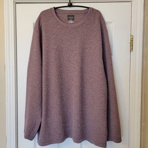 Greg Norman Sweater Men’s Maroon Pullover Long Sleeve Crewneck Size XXL